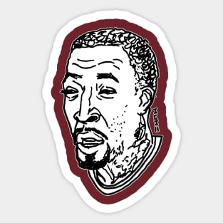 Squinting Smith Face Meme Sticker